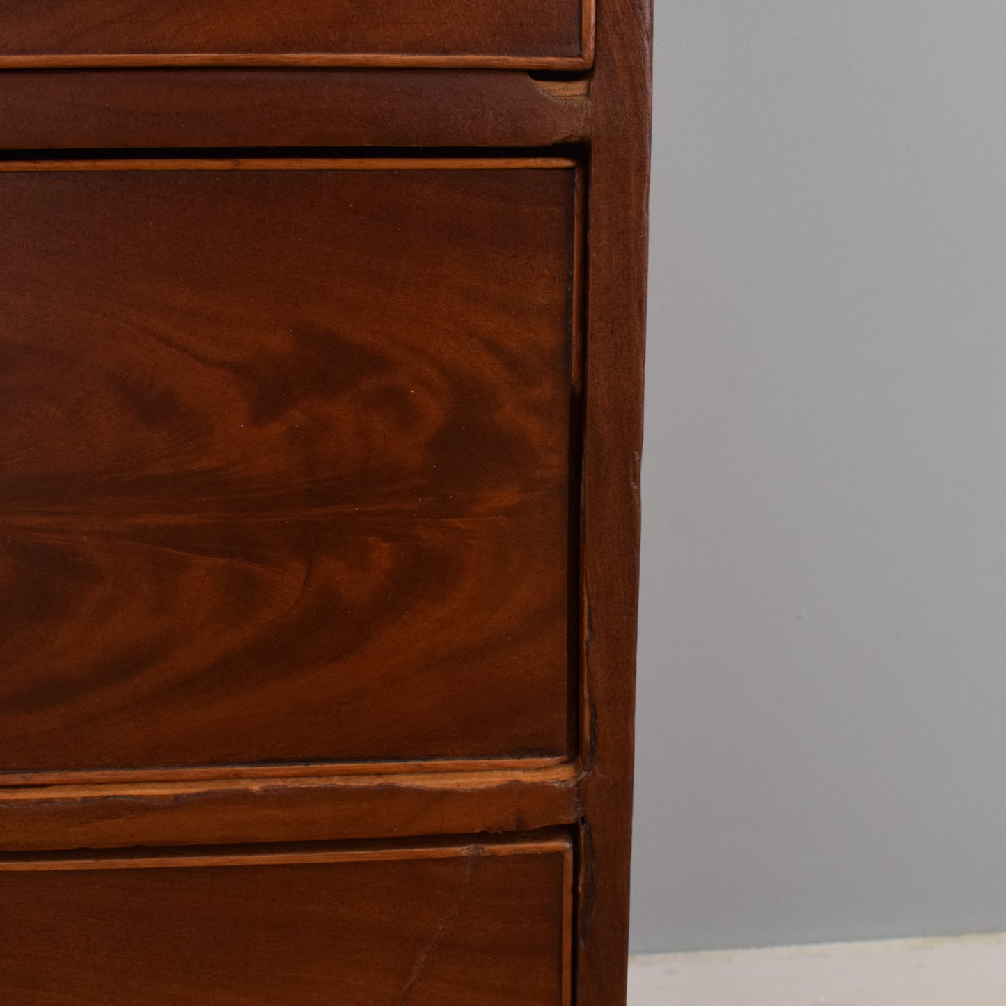 Rustic Mahogany Chest of Drawers