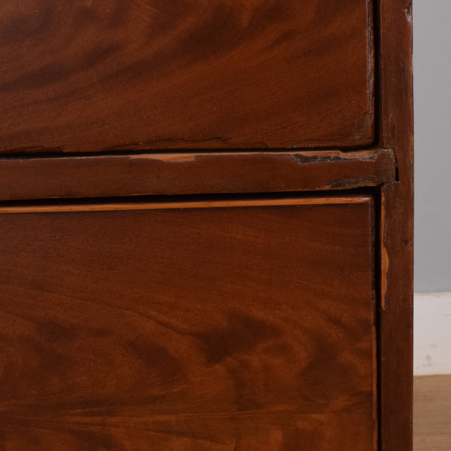 Rustic Mahogany Chest of Drawers