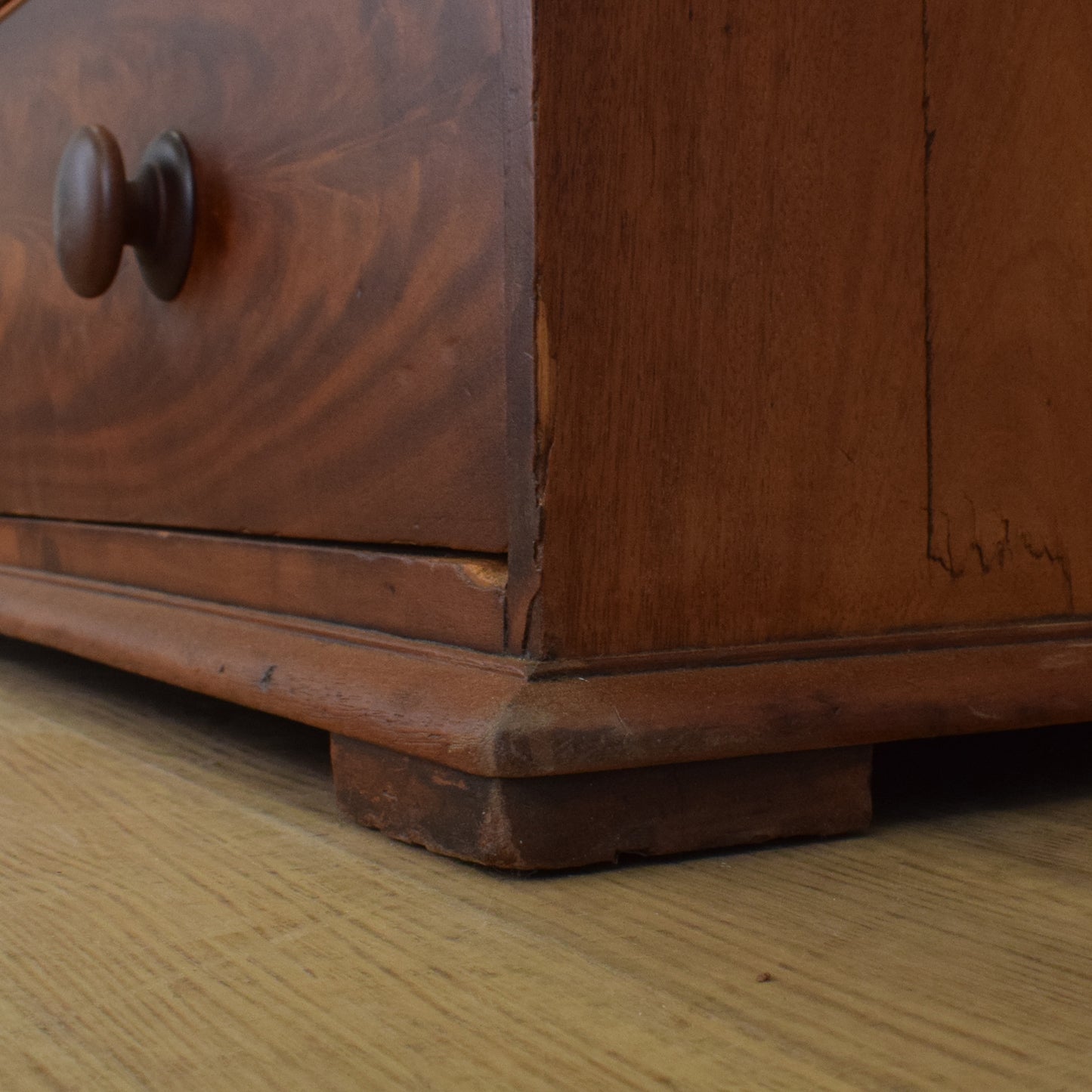 Rustic Mahogany Chest of Drawers