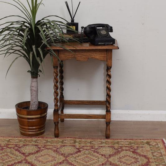 Barley-Twist Side Table