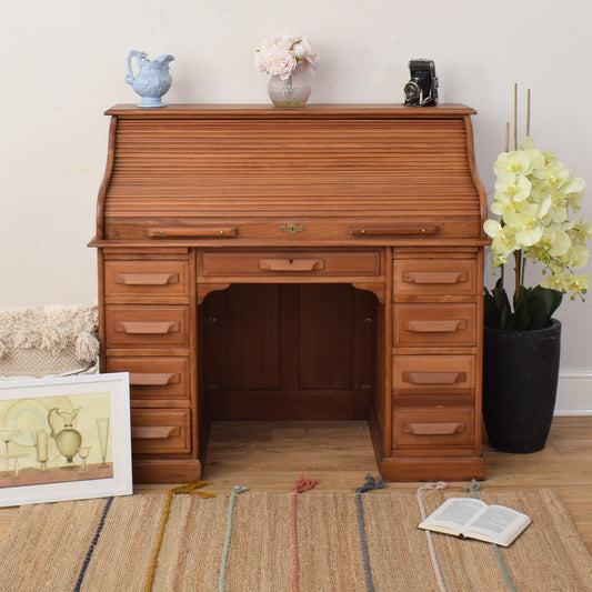 Mahogany Rolltop Desk
