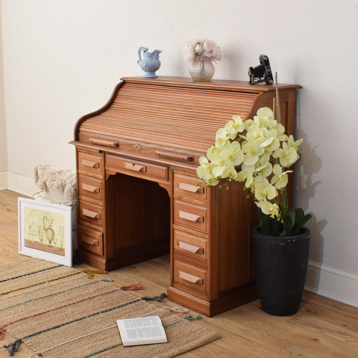 Mahogany Rolltop Desk