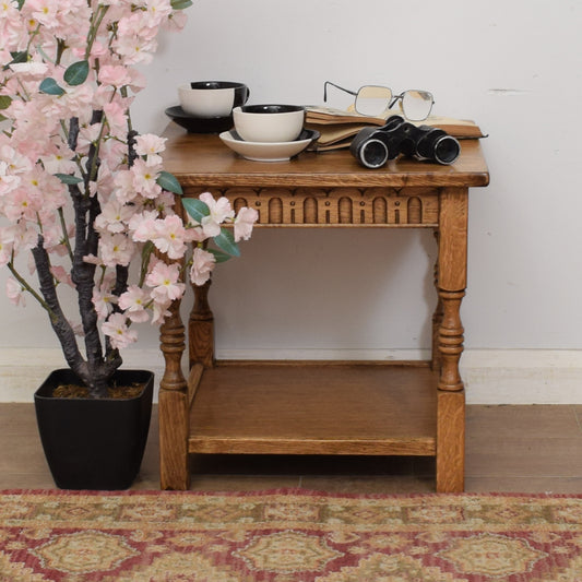 Oak Side Table