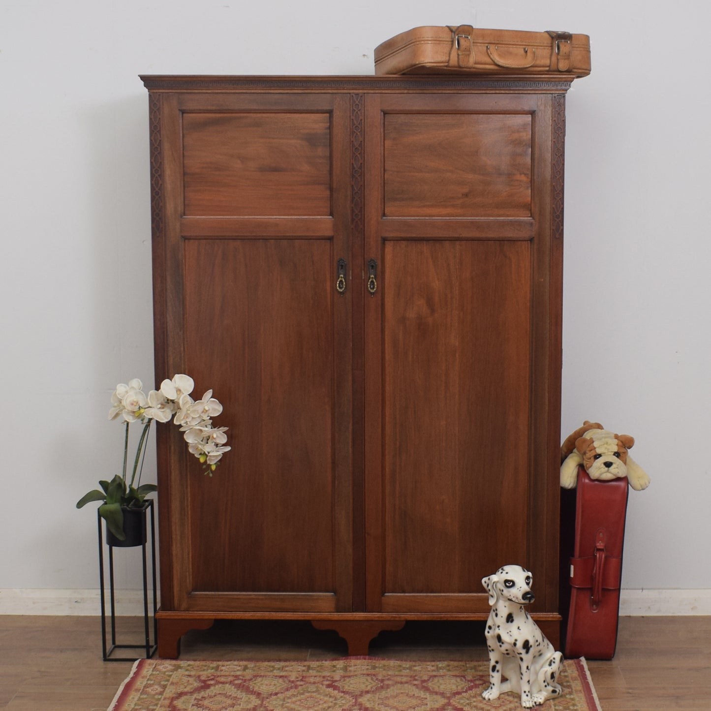 Vintage Mahogany Wardrobe