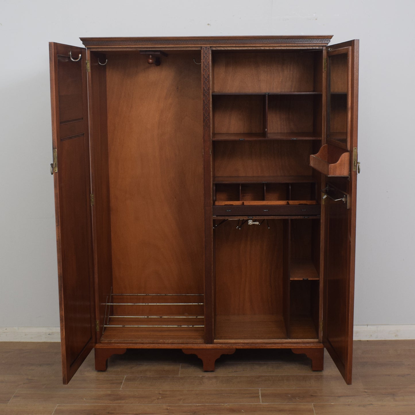 Vintage Mahogany Wardrobe
