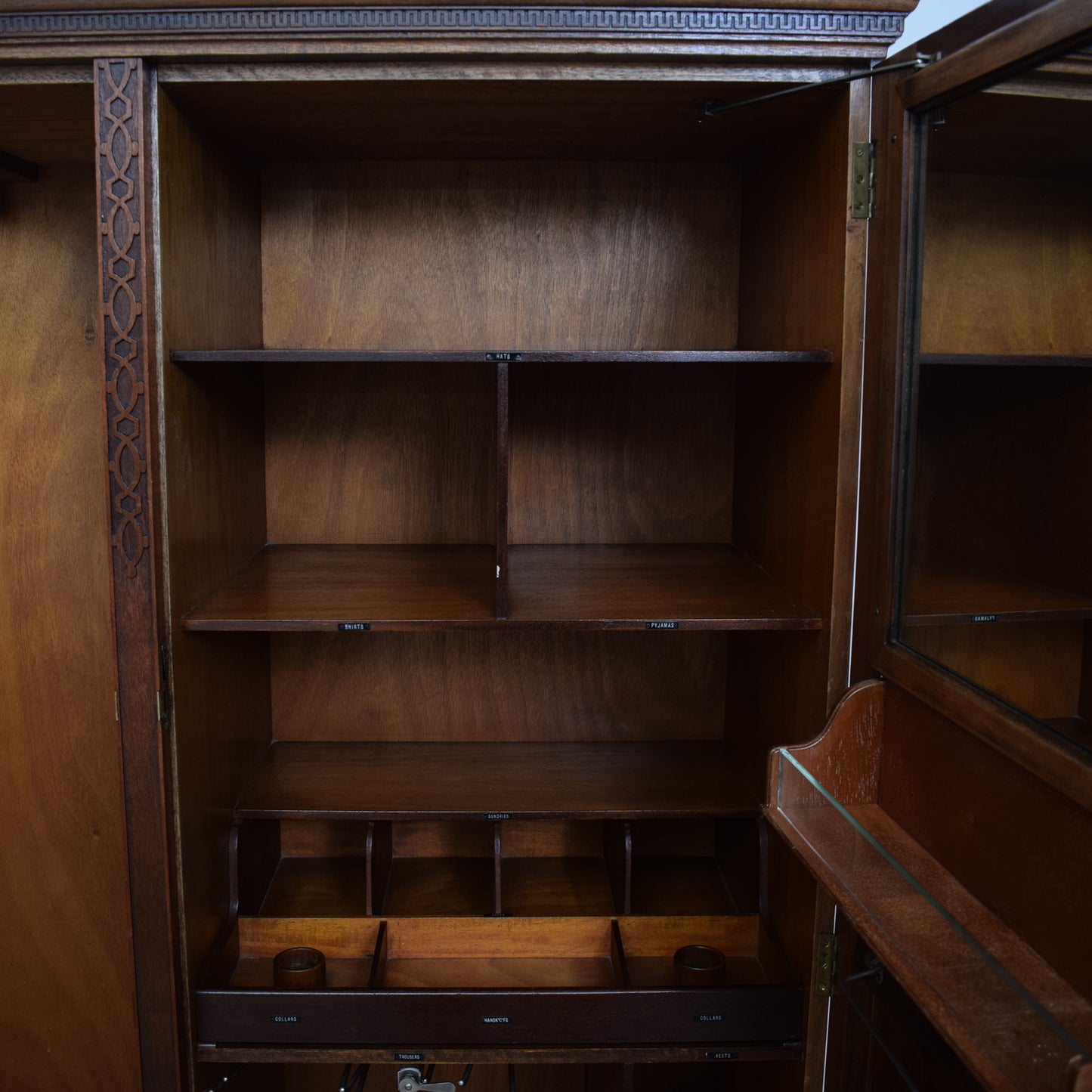 Vintage Mahogany Wardrobe