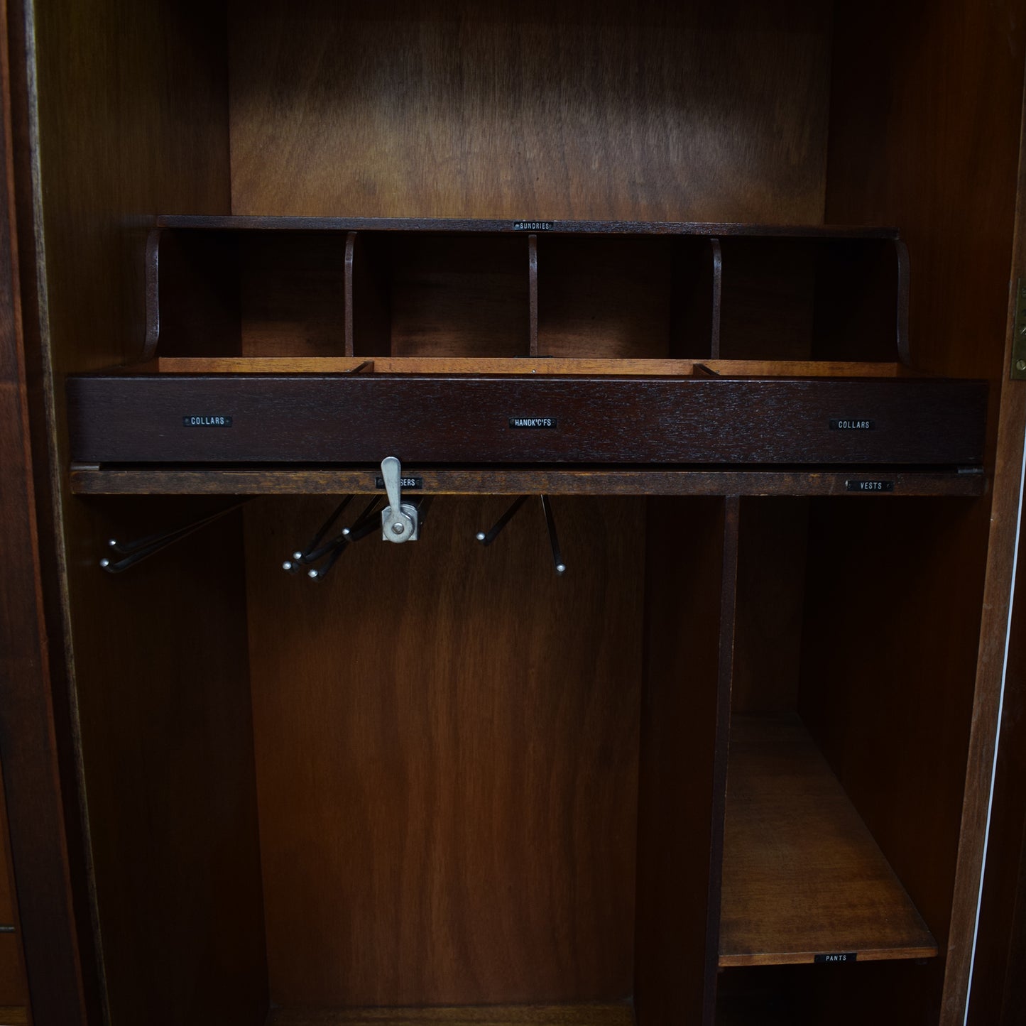 Vintage Mahogany Wardrobe
