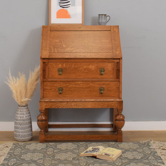 Vintage Oak Bureau