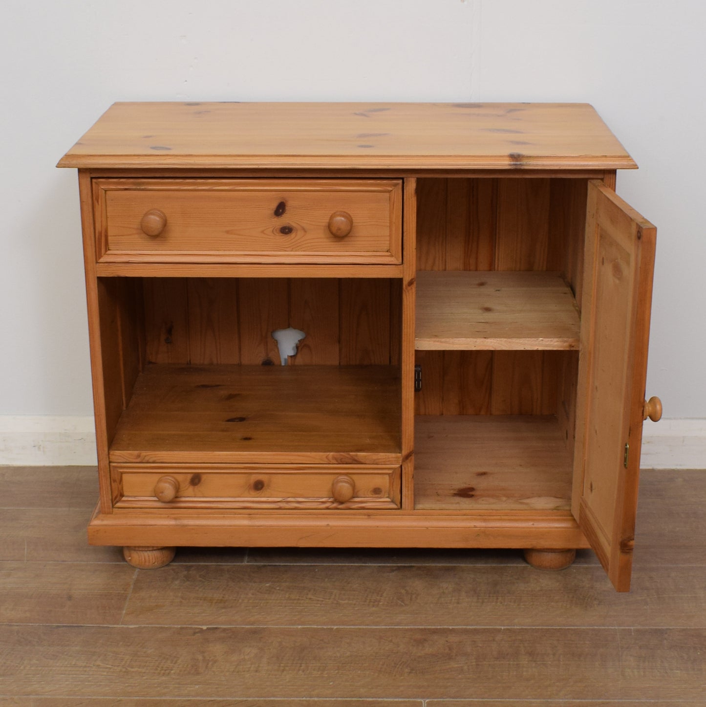 Pine TV Cabinet