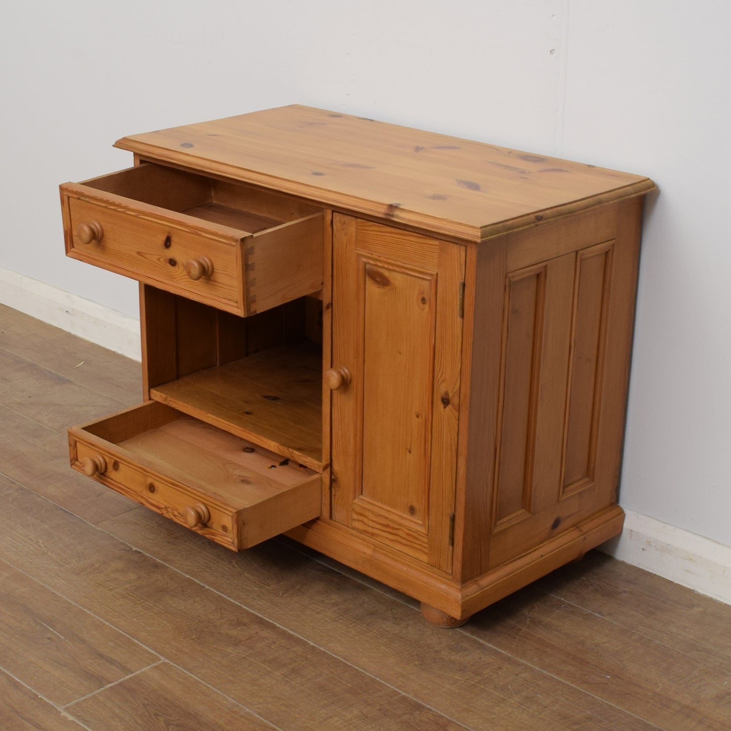 Pine TV Cabinet