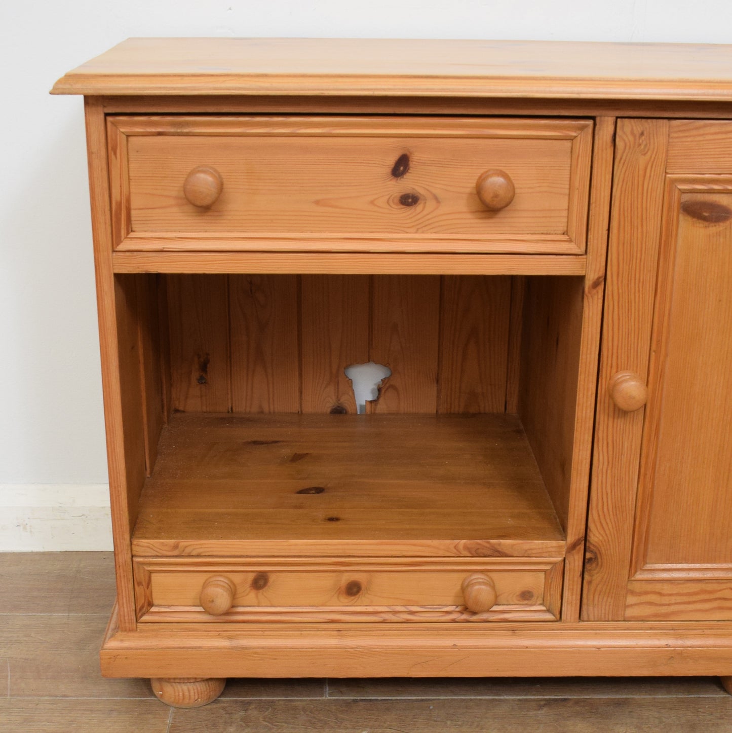 Pine TV Cabinet