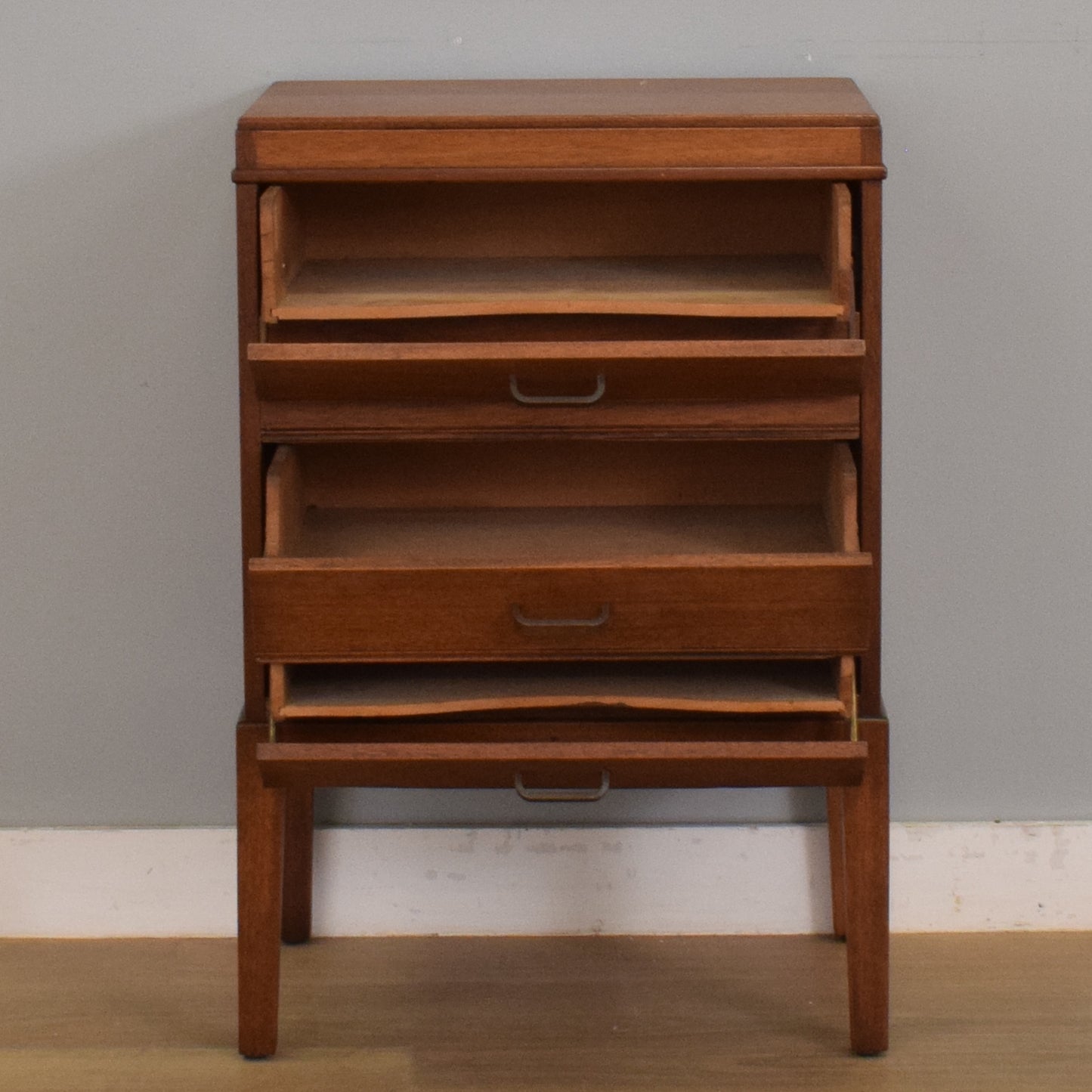 Mahogany Sheet Music Cabinet