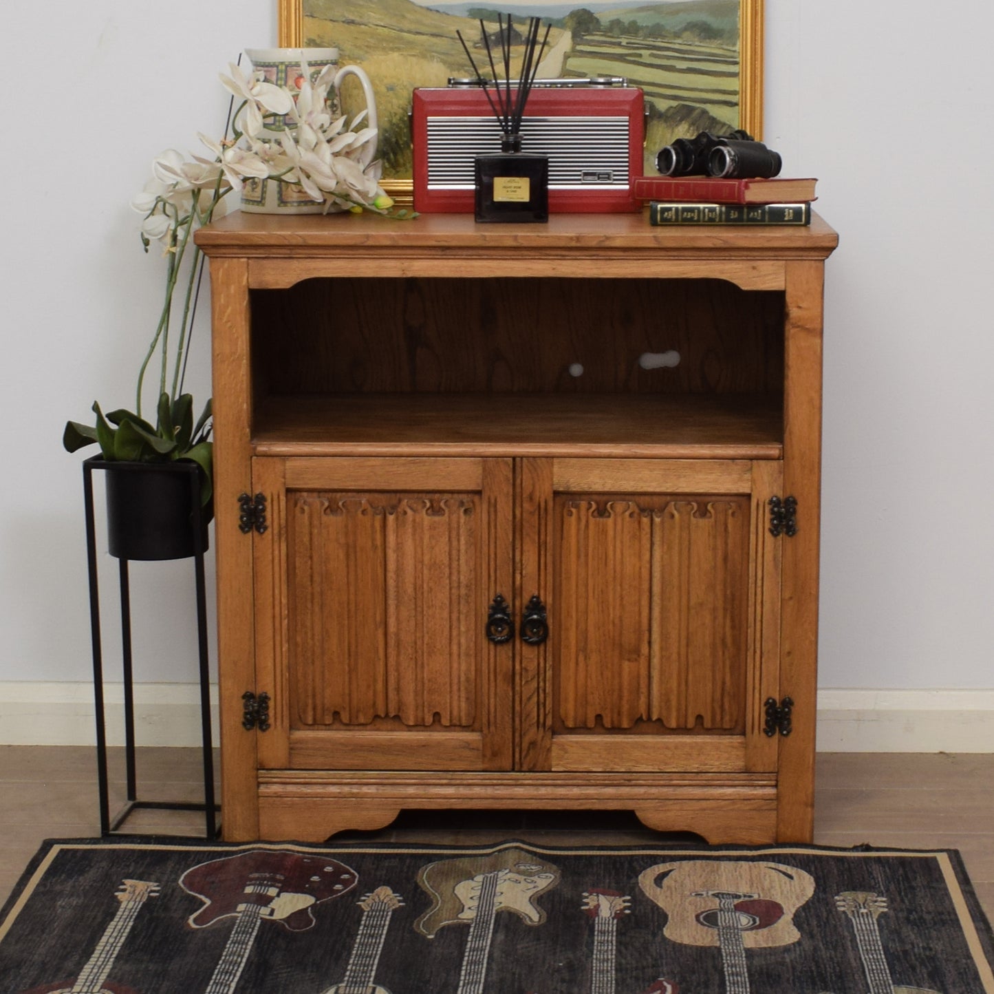 Oak TV Cabinet