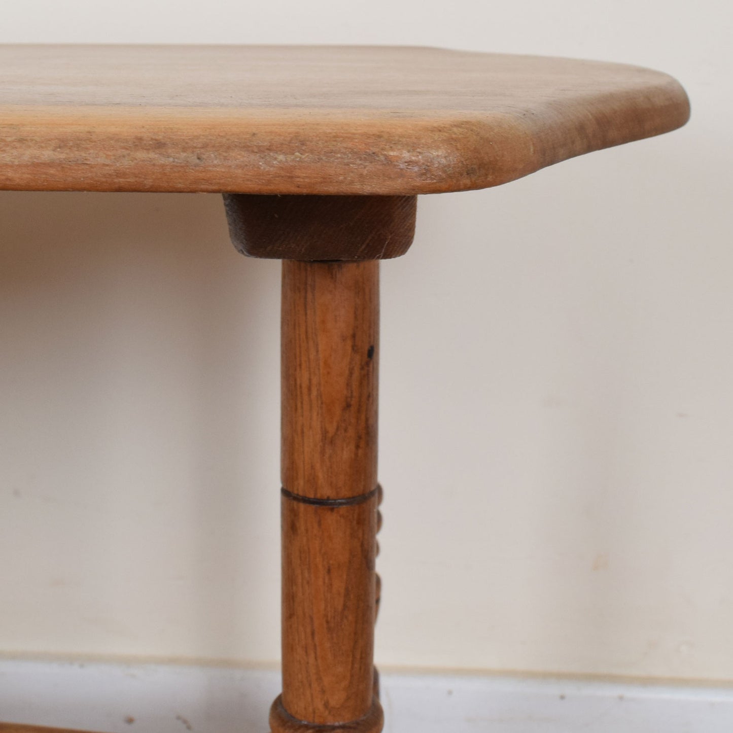 Rustic Oak Side Table