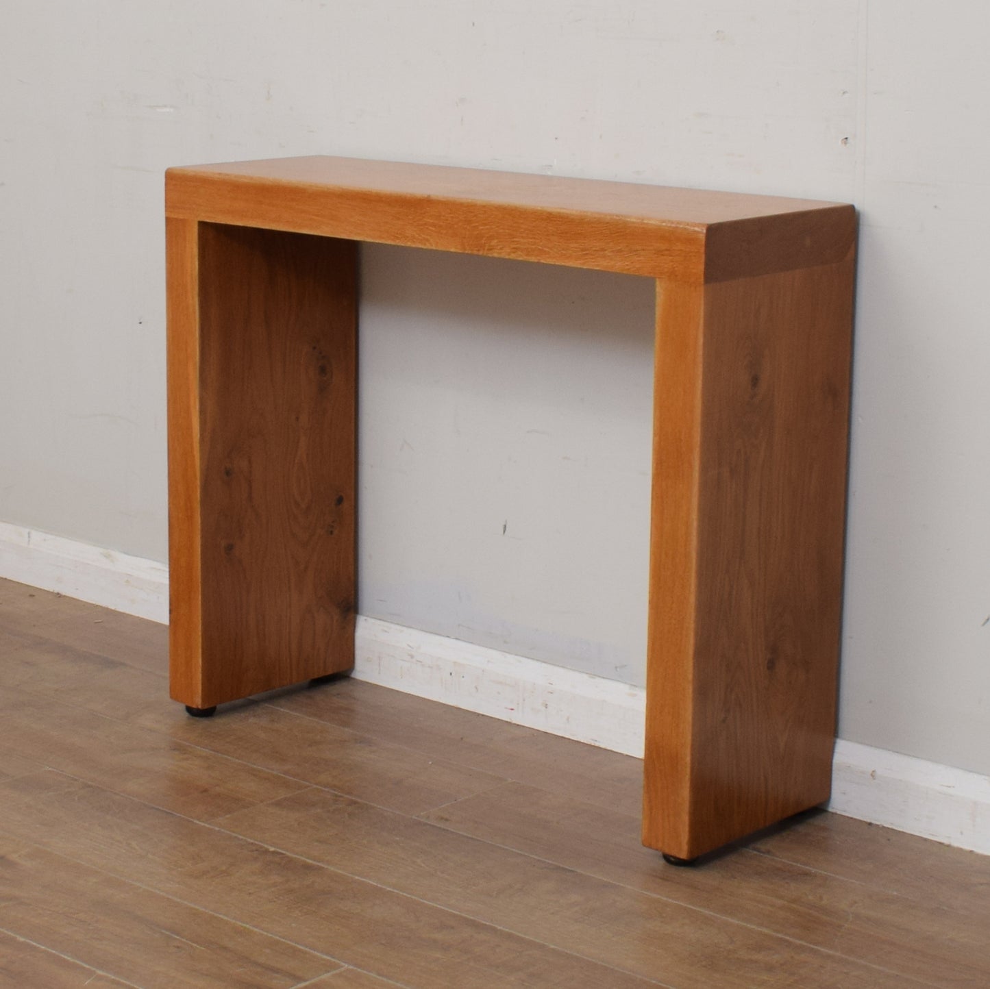 Solid Oak Console Table