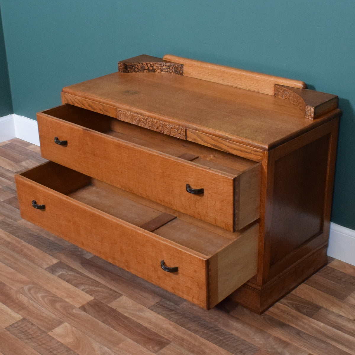 Restored Oak Chest of Drawers