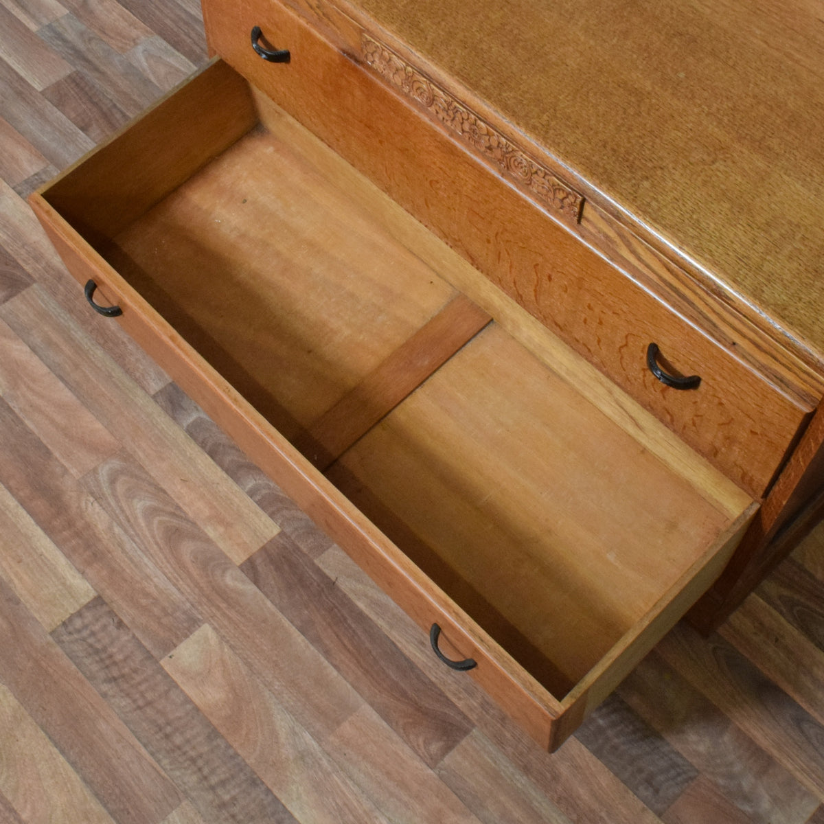 Restored Oak Chest of Drawers