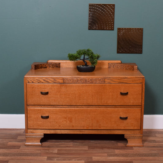 Restored Oak Chest of Drawers