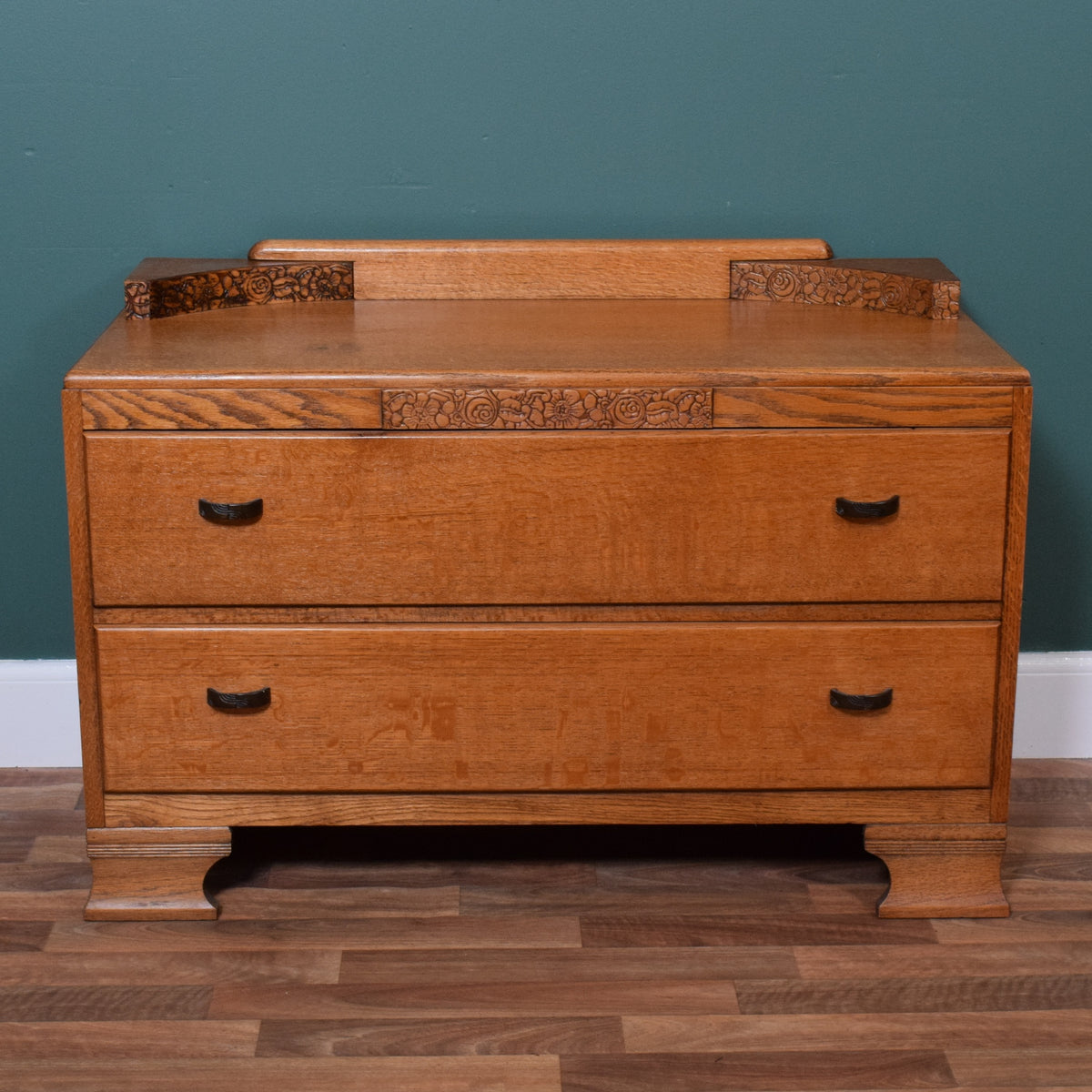 Restored Oak Chest of Drawers