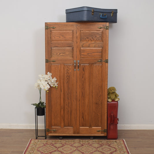 Restored Oak Wardrobe