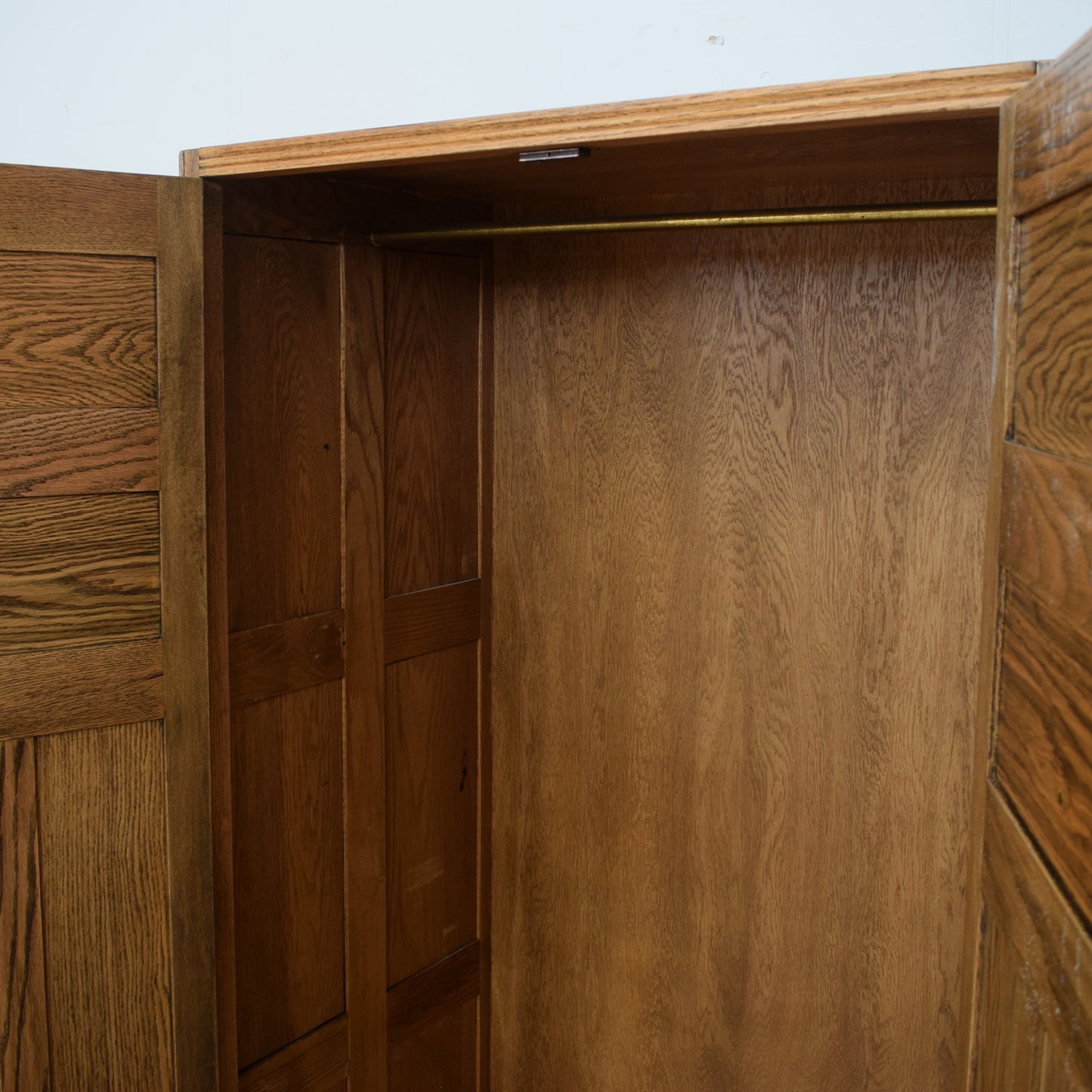 Restored Oak Wardrobe