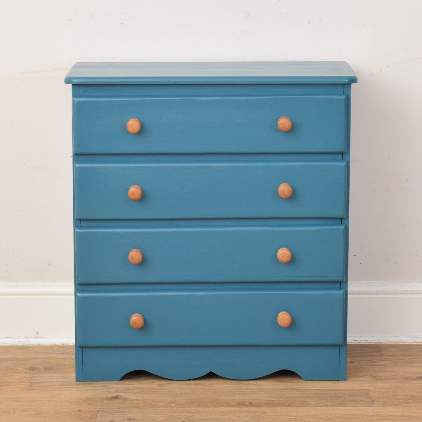 Painted Pine Chest Of Drawers