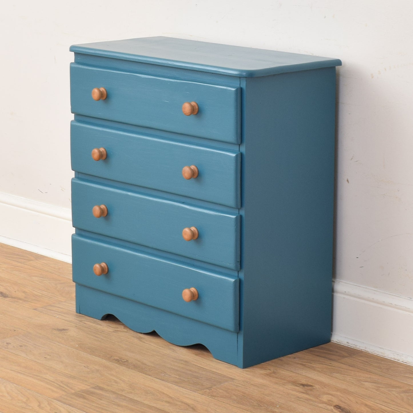 Painted Pine Chest Of Drawers