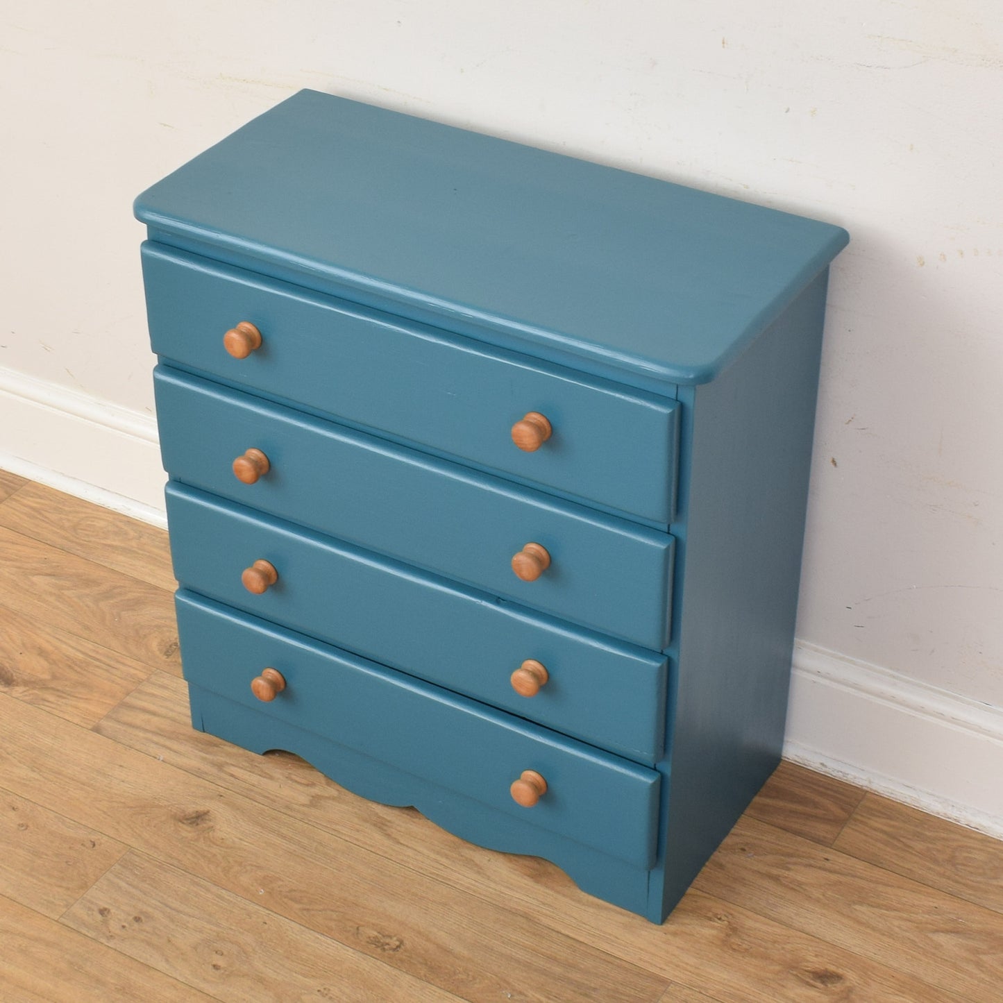 Painted Pine Chest Of Drawers