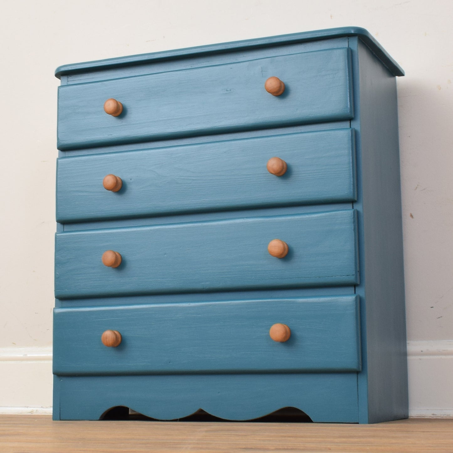 Painted Pine Chest Of Drawers