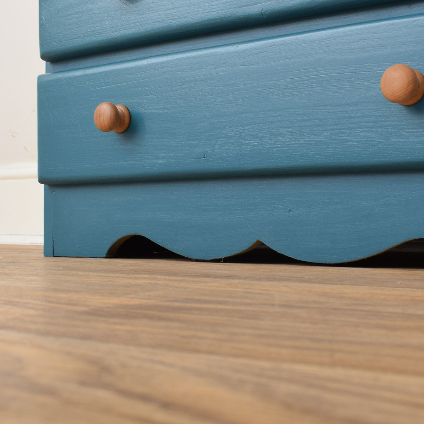 Painted Pine Chest Of Drawers