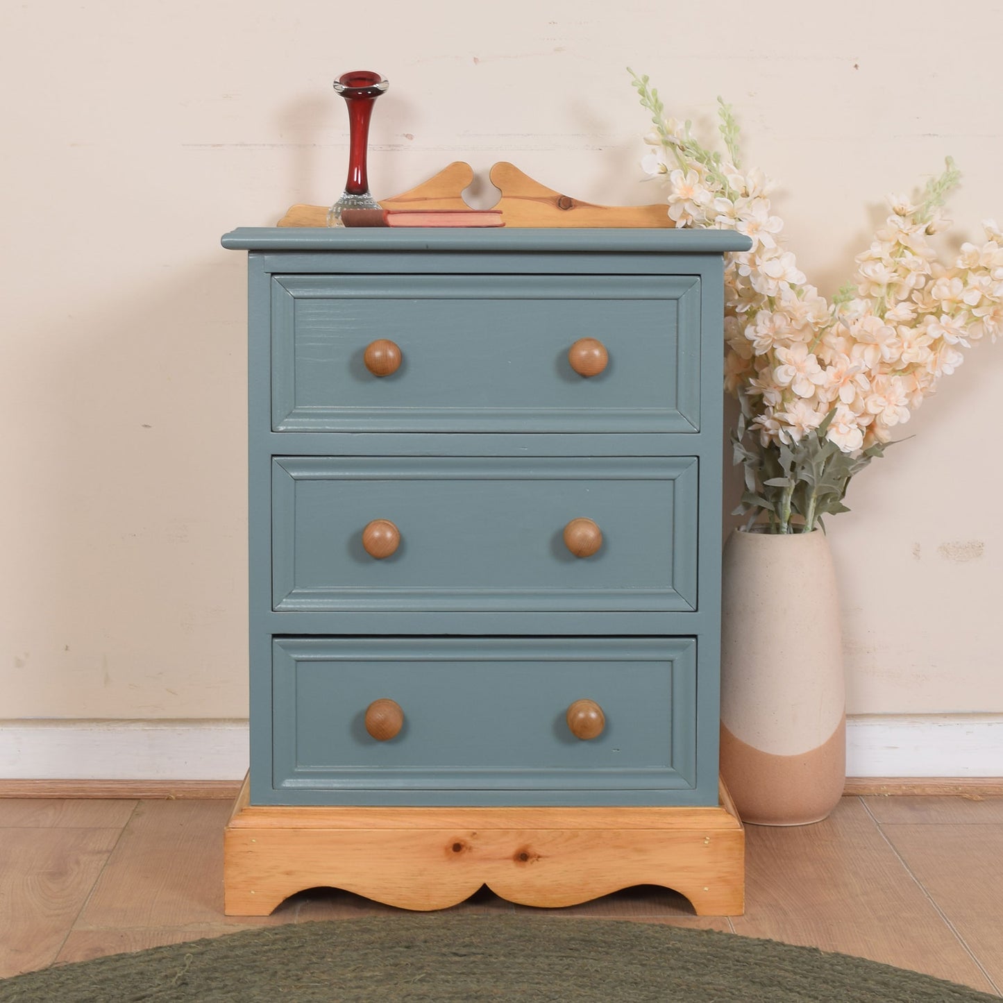 Painted Pine Bedside