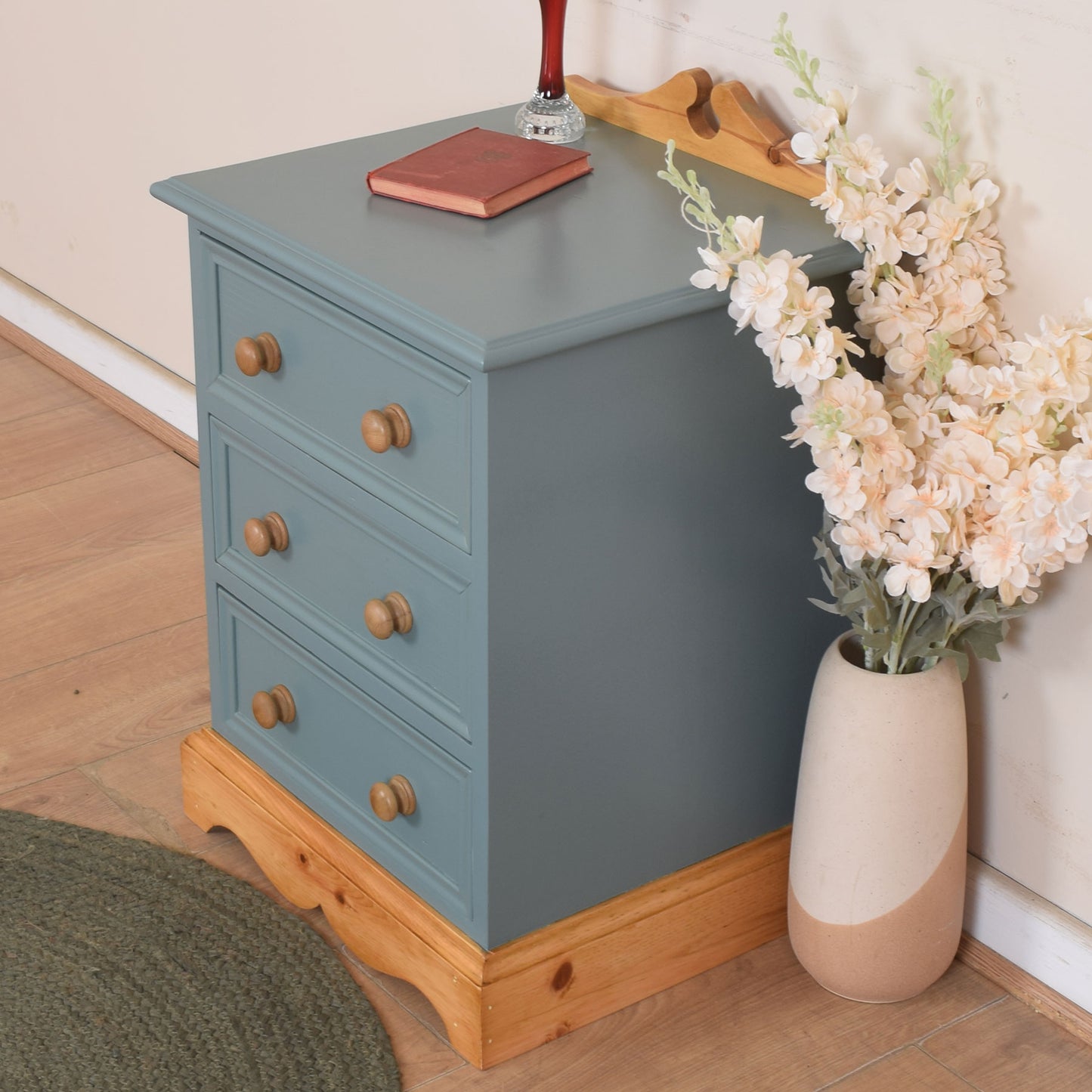 Painted Pine Bedside