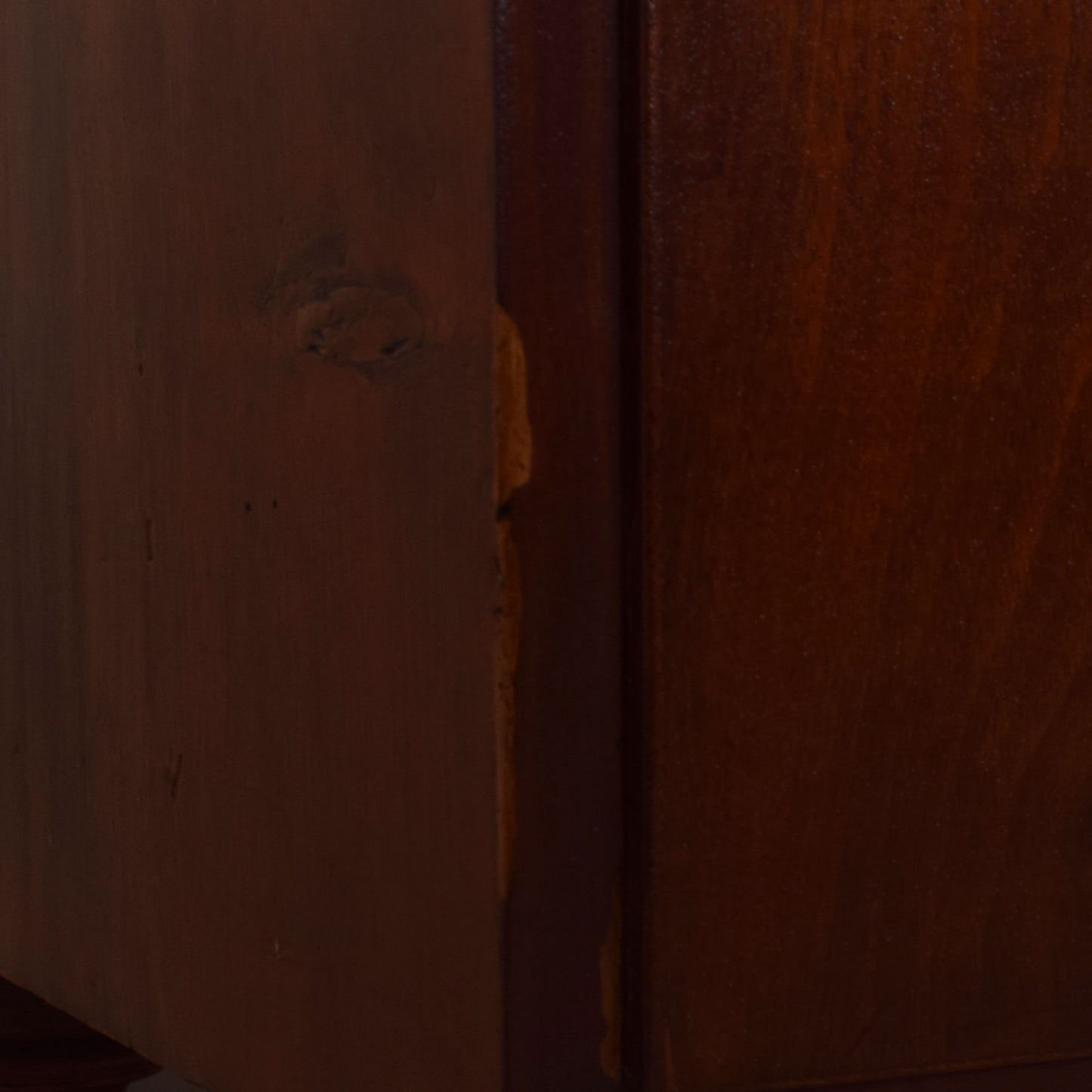 Bow Front Mahogany Chest Of Drawers