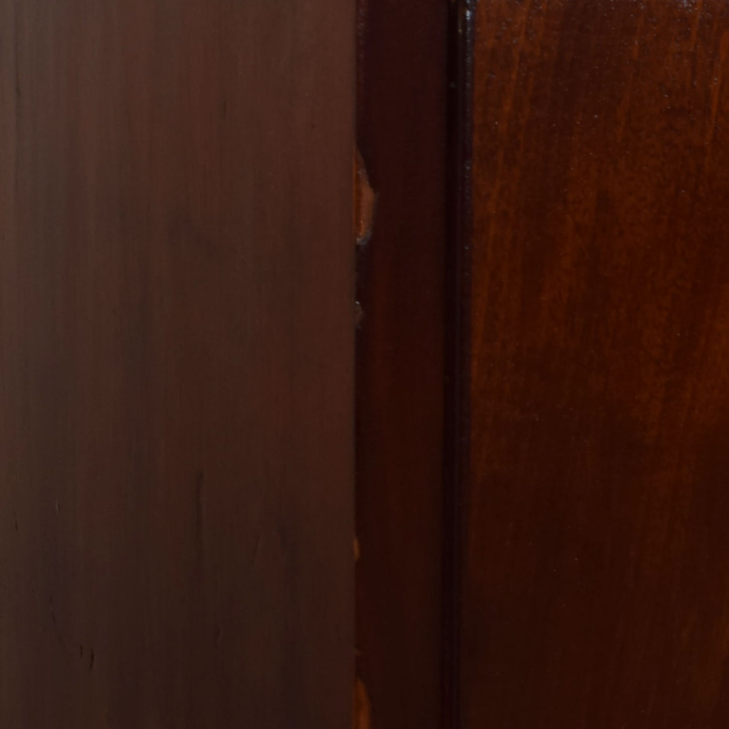 Bow Front Mahogany Chest Of Drawers