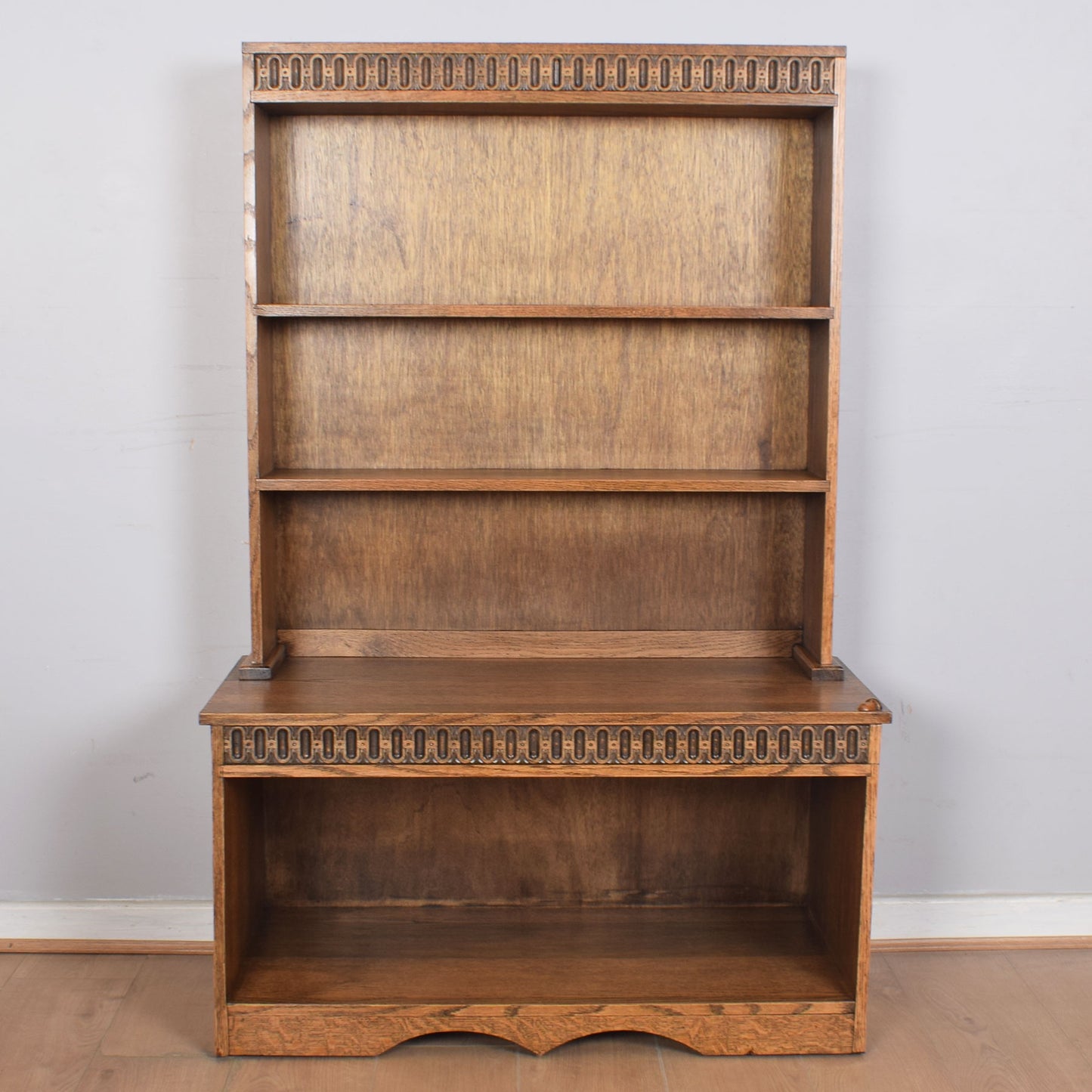 Oak Bookcase and Storage Unit