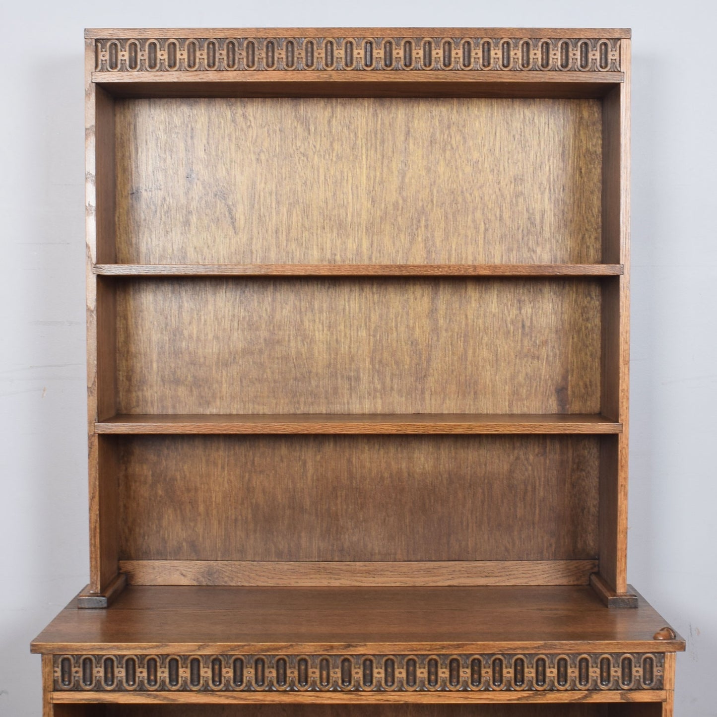 Oak Bookcase and Storage Unit