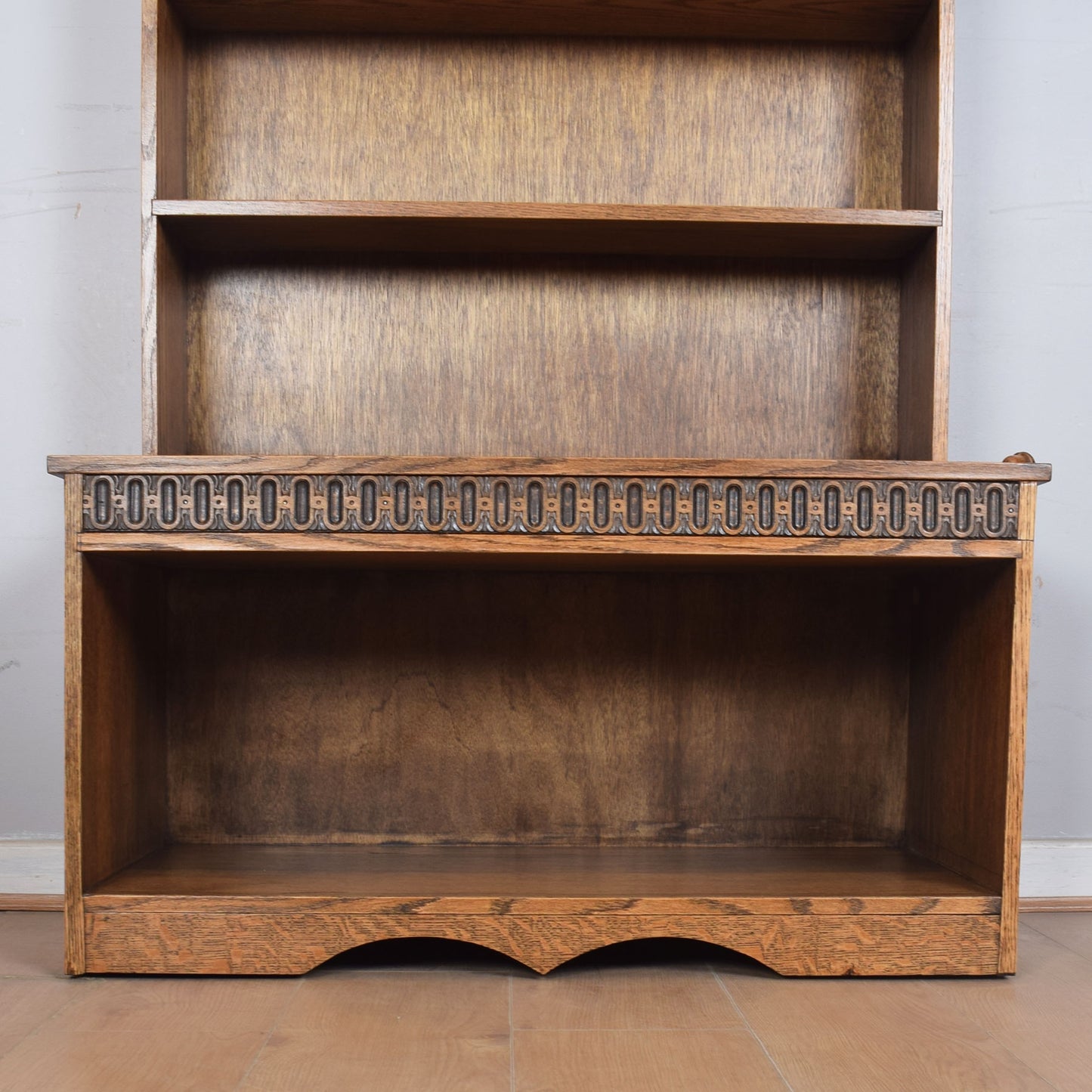 Oak Bookcase and Storage Unit