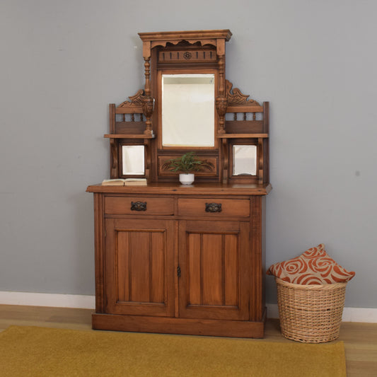 Restored Mirrored Sideboard