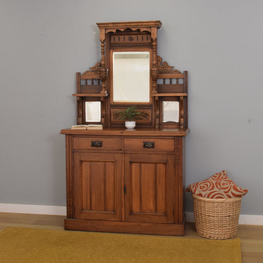 Restored Mirrored Sideboard