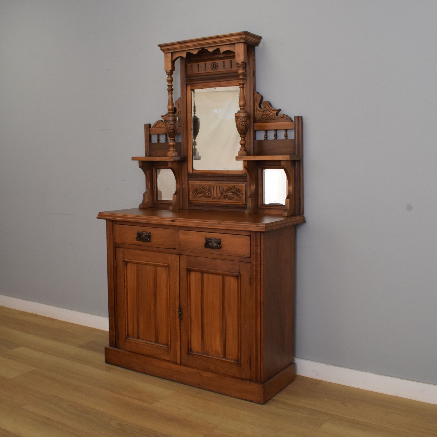 Restored Mirrored Sideboard