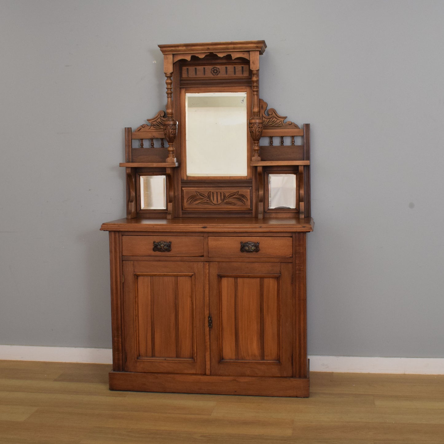 Restored Mirrored Sideboard