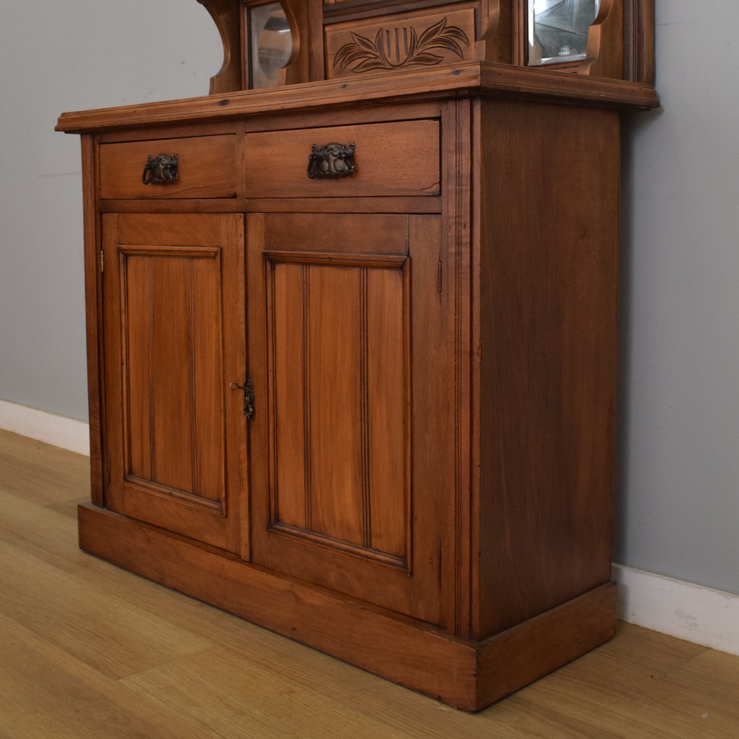 Restored Mirrored Sideboard