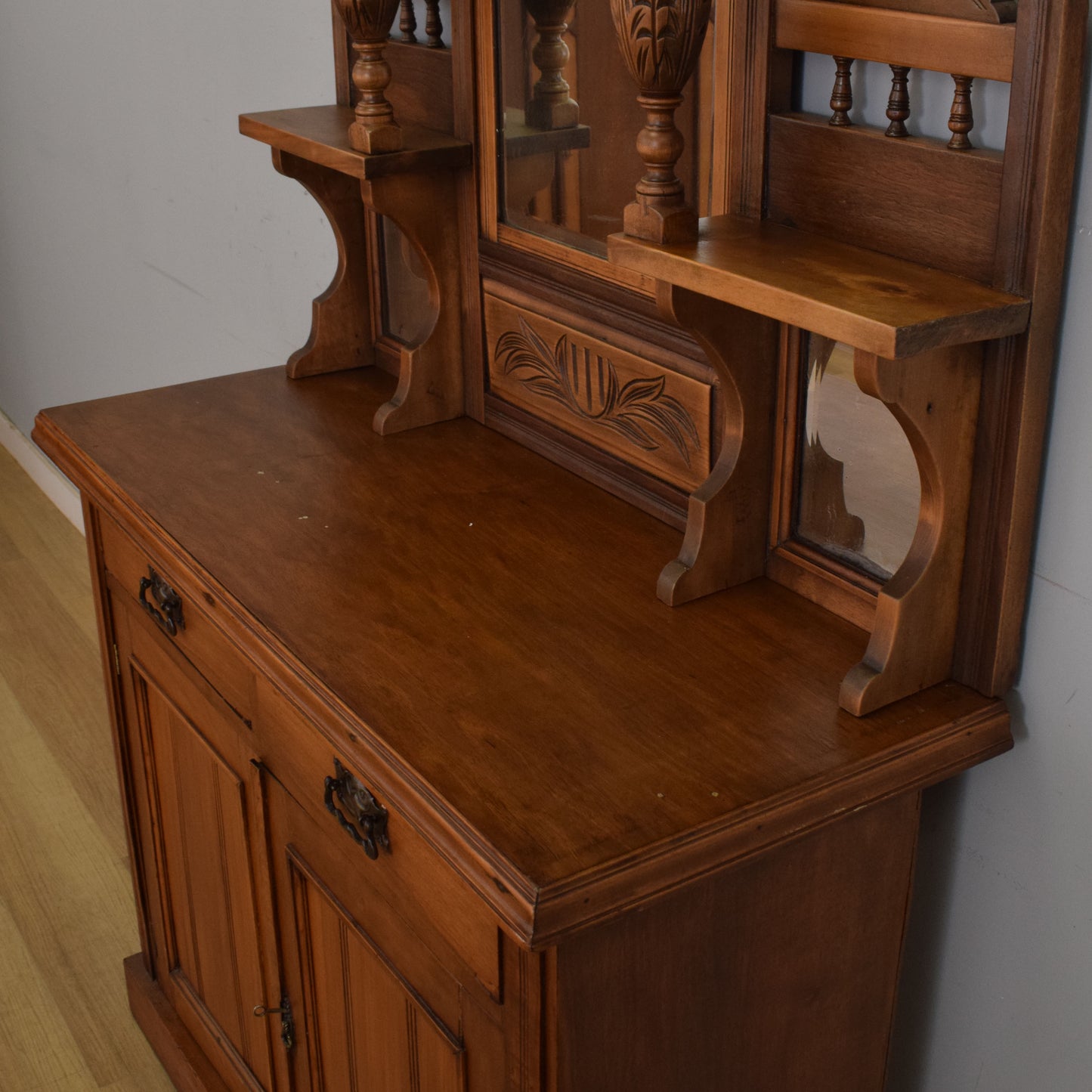 Restored Mirrored Sideboard