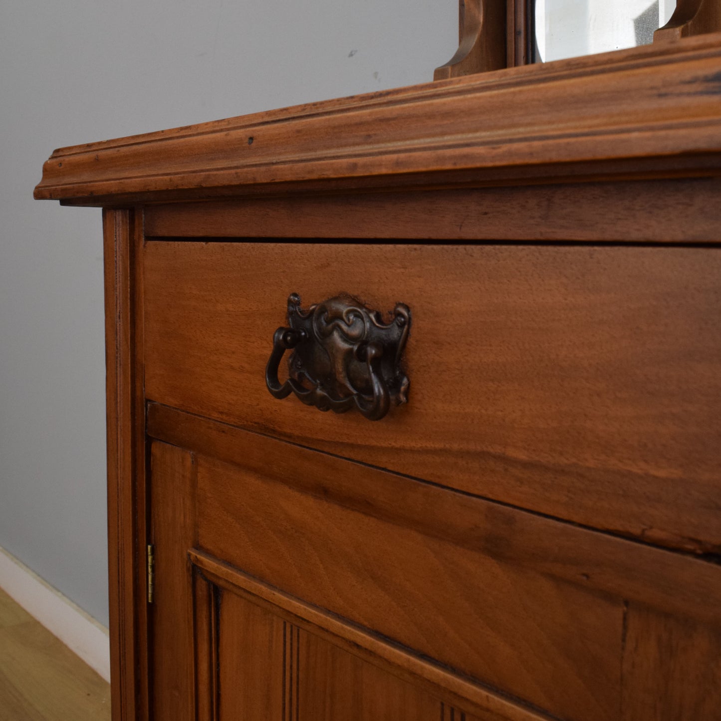 Restored Mirrored Sideboard