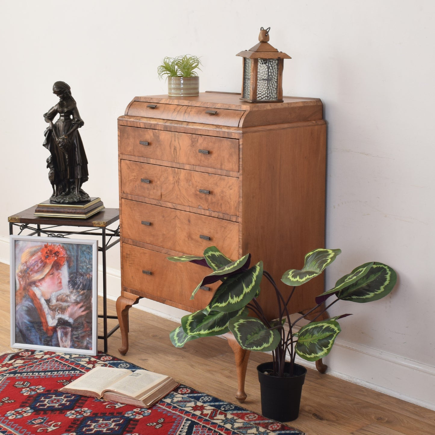 Walnut Chest Of Drawers