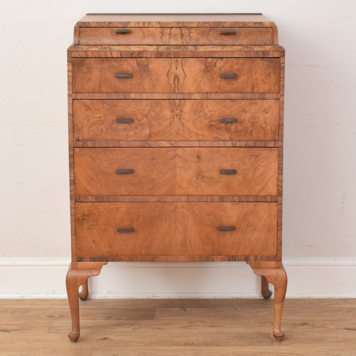 Walnut Chest Of Drawers