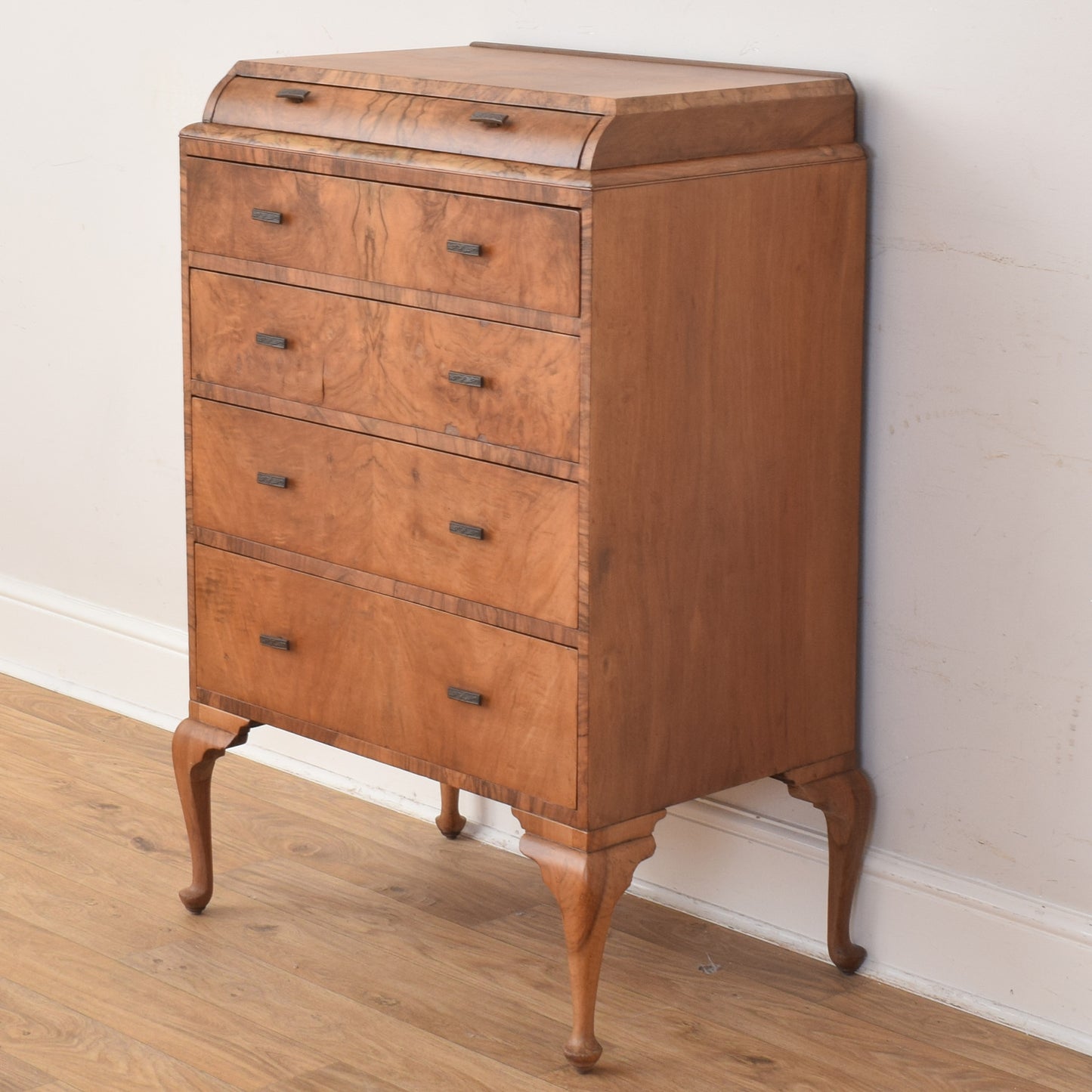 Walnut Chest Of Drawers