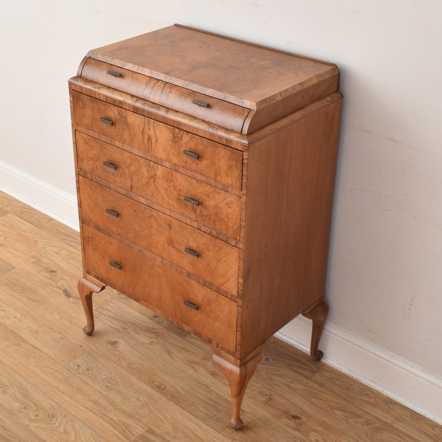 Walnut Chest Of Drawers