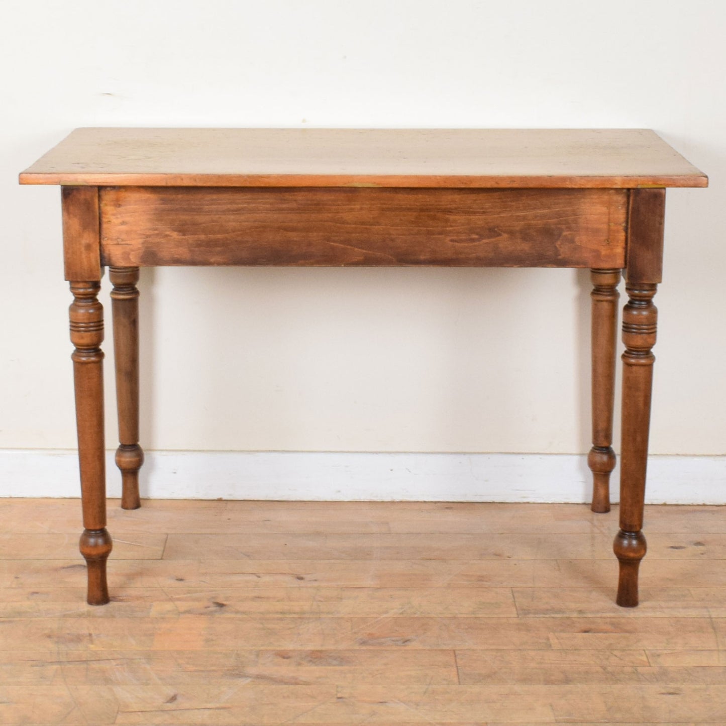 Rustic Mahogany Console Table