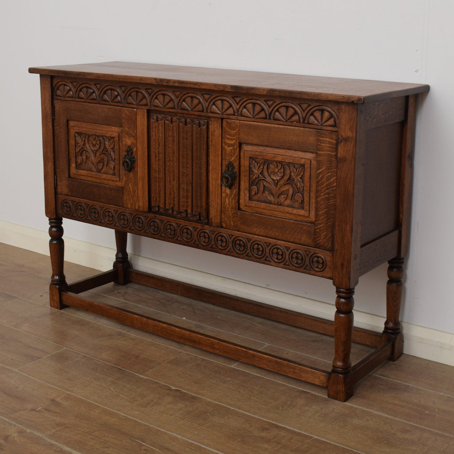 Vintage Oak Sideboard